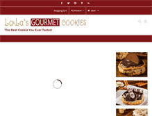 Tablet Screenshot of lalascookies.com